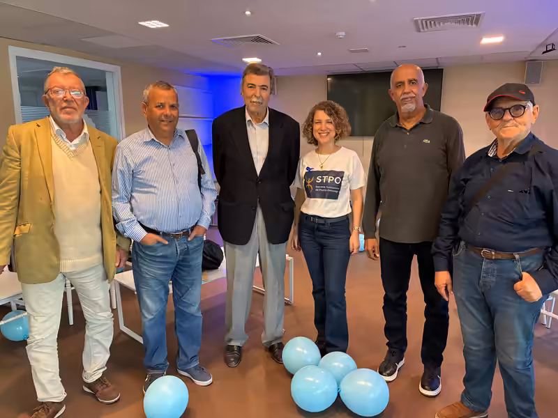 Participants de la journée Novembre Bleu