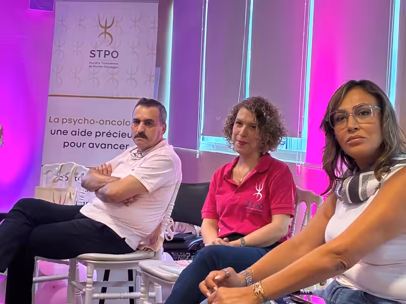 Atelier d'écoute et de partage lors d'Octobre Rose